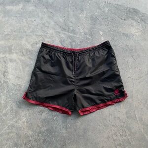 Vintage Lotto reversible nylon shorts